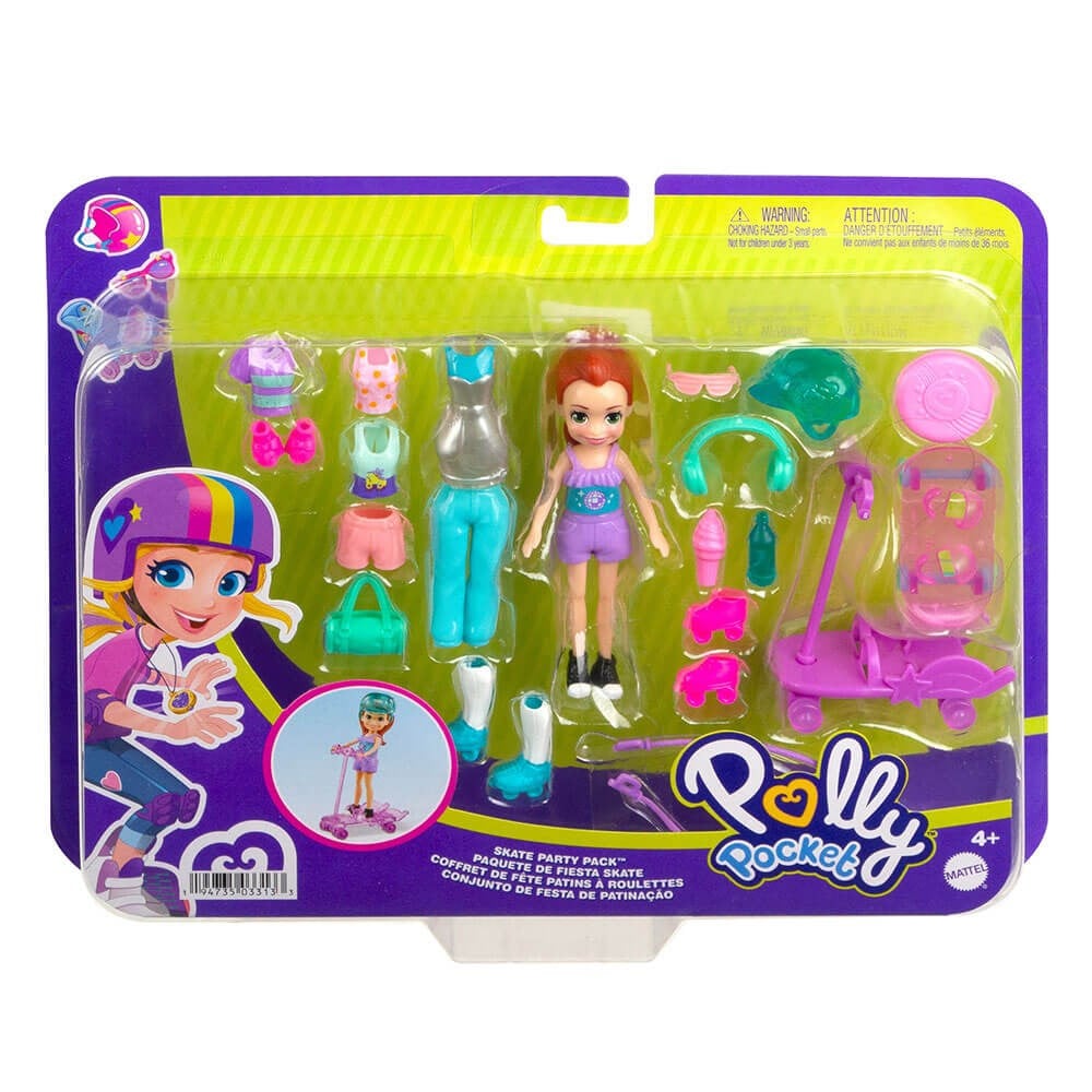 Polly Pocket Spor Yapıyor Oyun Setleri GBF85-HDW51 Polly Pocket HDW51