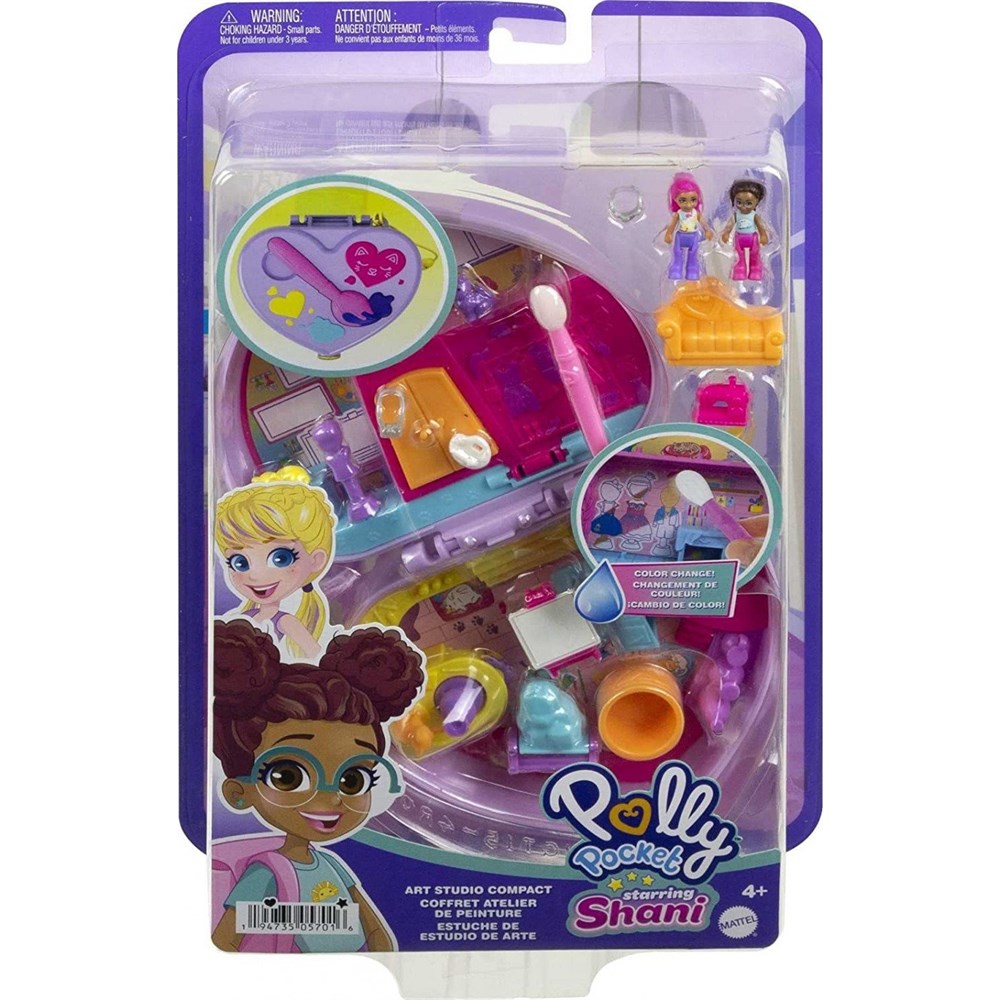 Polly Pocket ve Maceraları Oyun Setleri Art Studio FRY35-HGT15 Polly Pocket HGT15