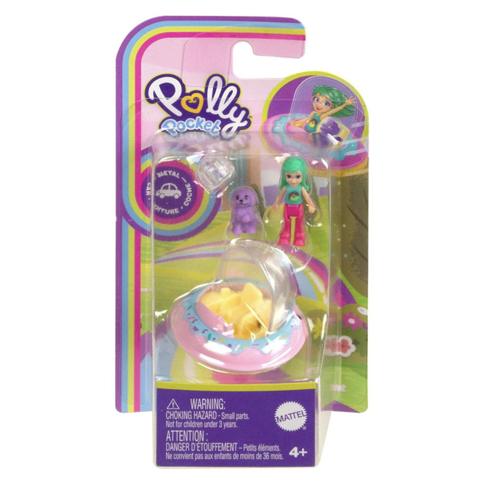 Polly Pocket'ın Muhteşem Araçları Oyun Setleri HKV55-HKV57 Polly Pocket HKV57