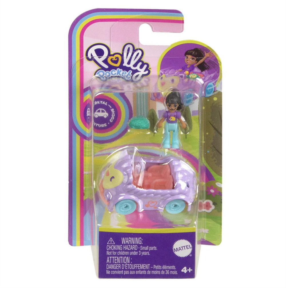 Polly Pocket'ın Muhteşem Araçları Oyun Setleri HKV55-HKV58 Polly Pocket HKV58