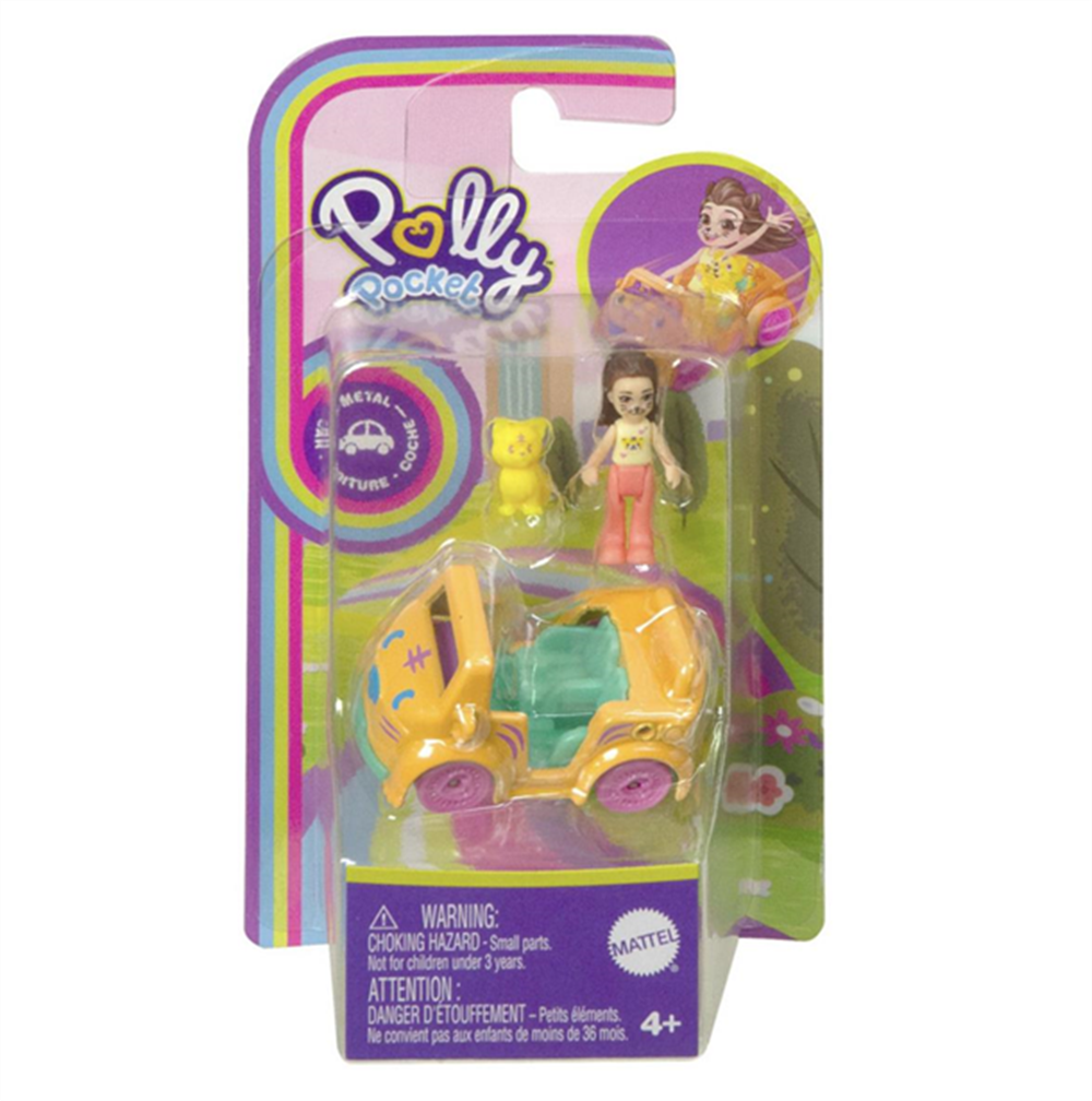 Polly Pocket'ın Muhteşem Araçları Oyun Setleri HKV55-HKV60 Polly Pocket HKV60