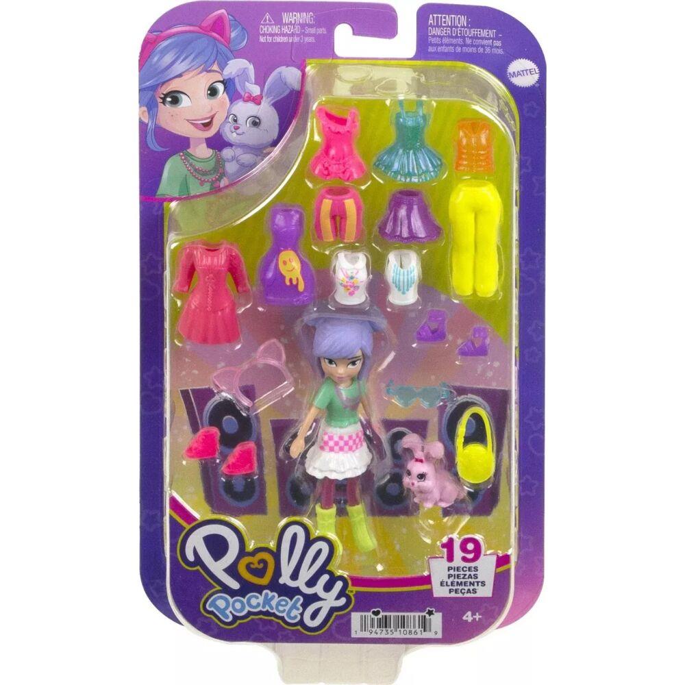 Polly Pocket Farklı Kombin Eğlencesi Oyun Setleri HKV88-HKV94 Polly Pocket HKV94