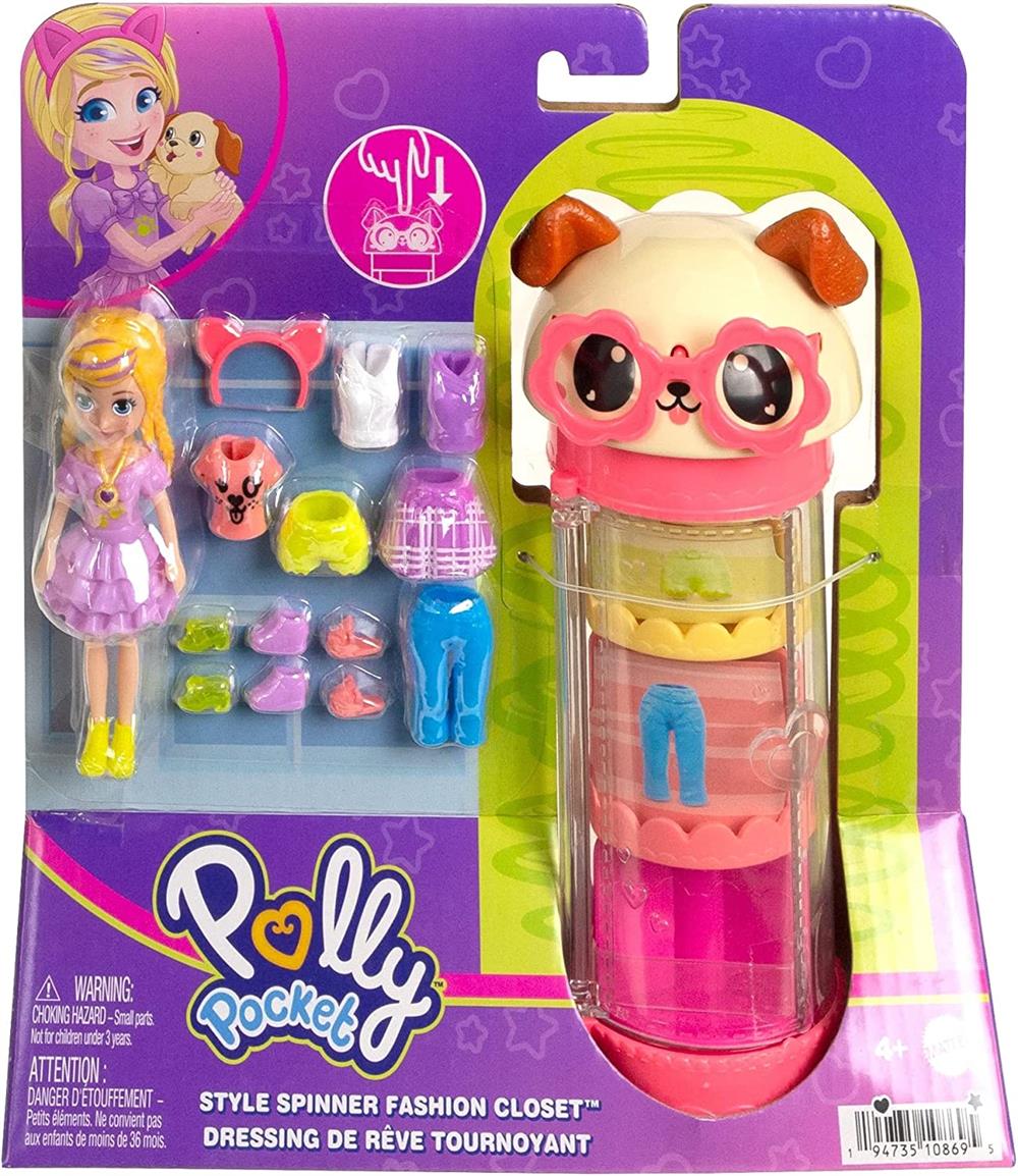 Polly Pocket Moda Eğlencesi Oyun Setleri HKW04-HKW06 Polly Pocket HKW06