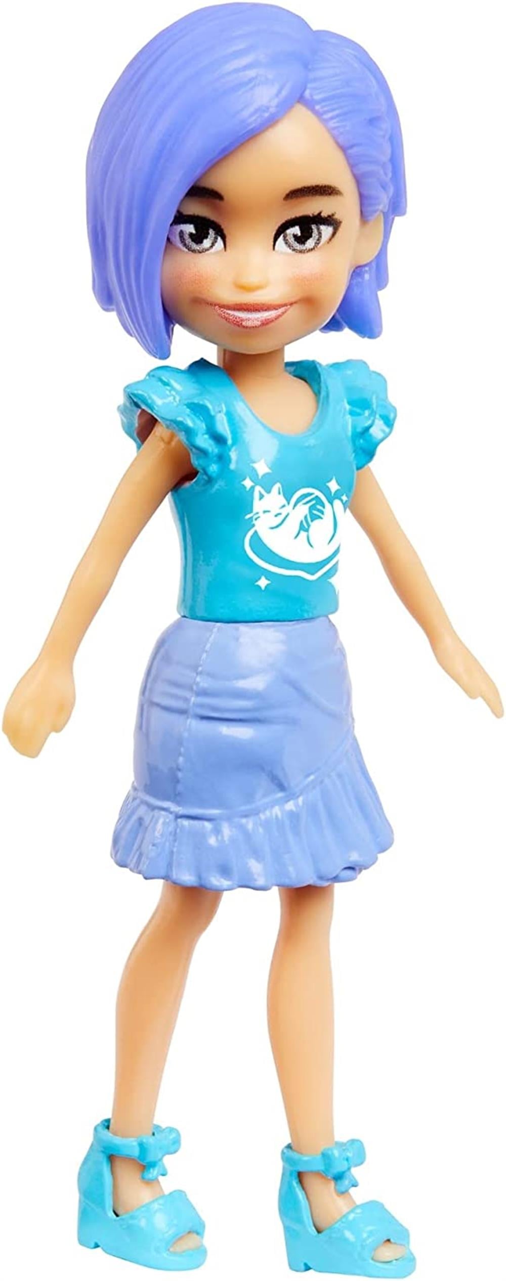 Polly Pocket Moda Eğlencesi Oyun Setleri HKW04-HKW07 Polly Pocket HKW07