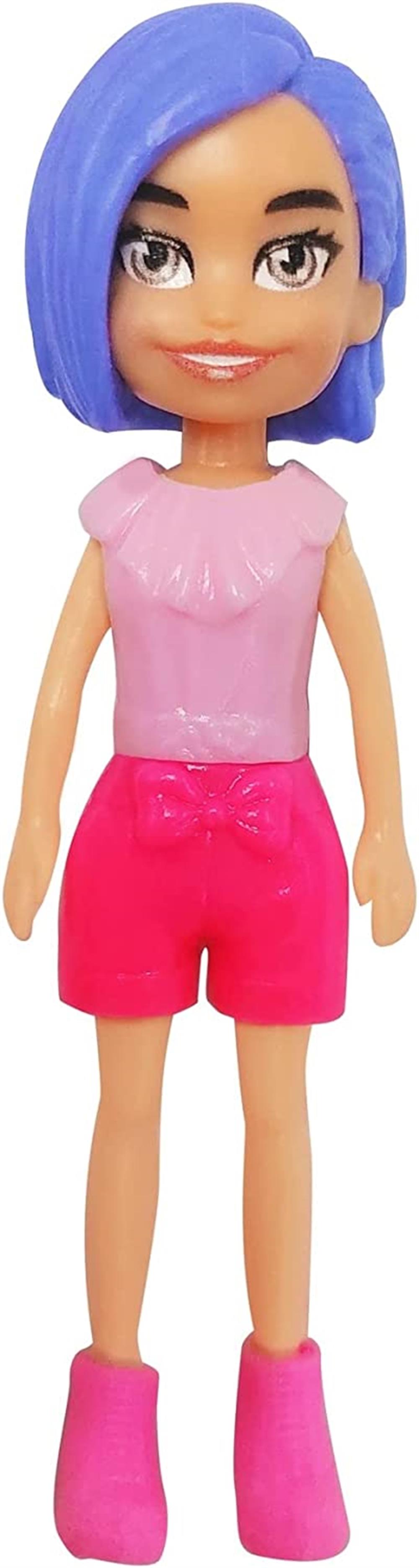 Polly Pocket Moda Eğlencesi Oyun Setleri HKW04-HKW07 Polly Pocket HKW07
