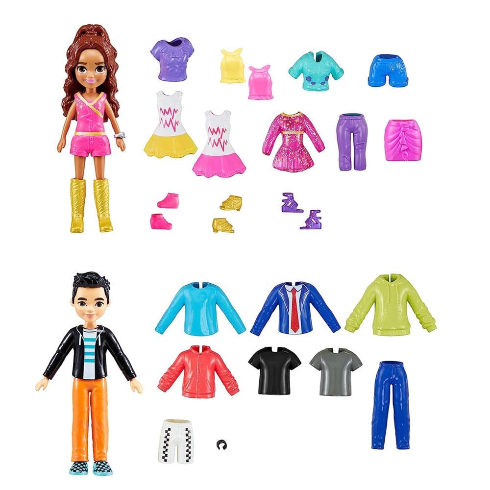Polly Pocket ve Arkadaşları Kombin Eğlencesi Oyun Seti HKW10 Polly Pocket HKW10