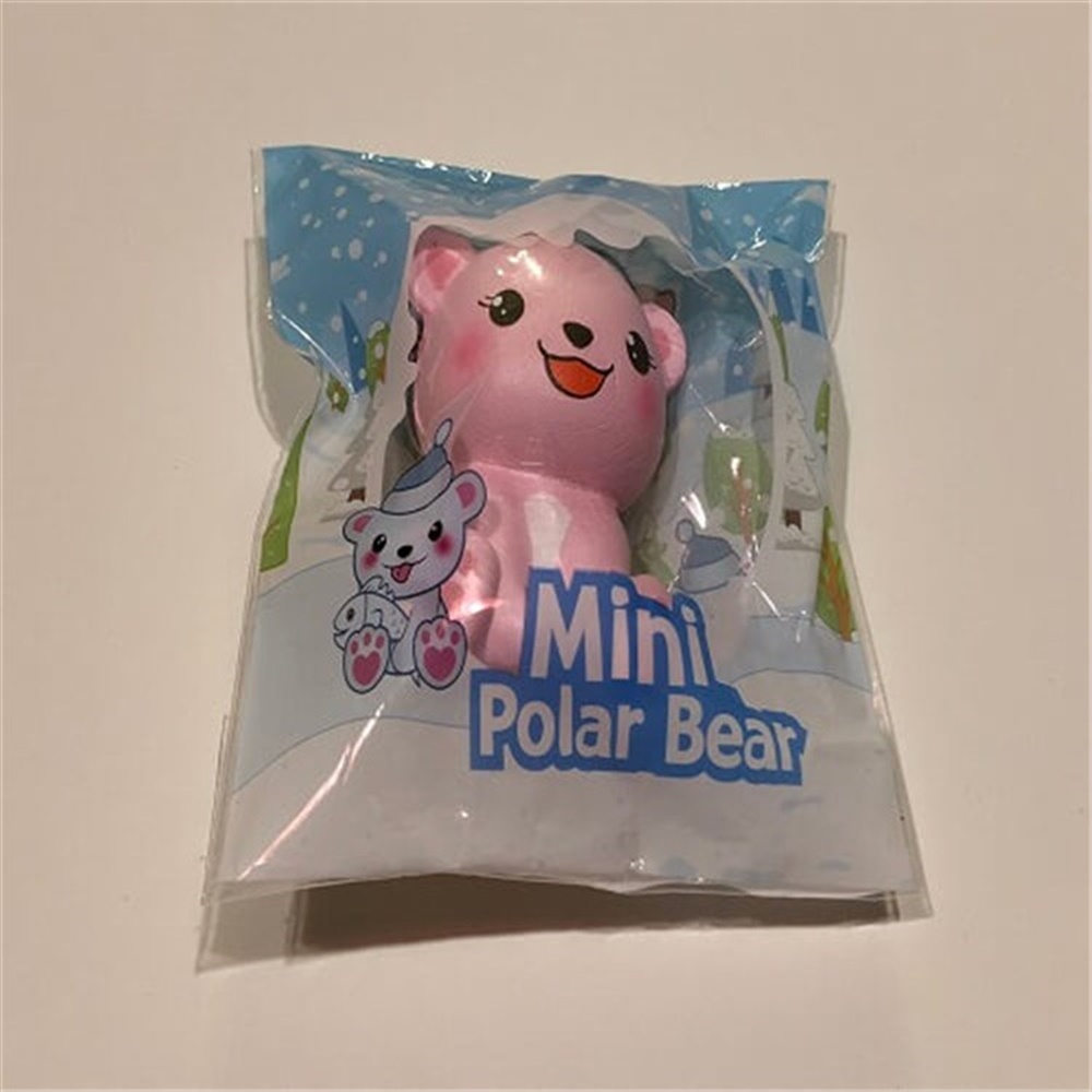 Puni-Maru Squishy Polar Bear Anahtarlık