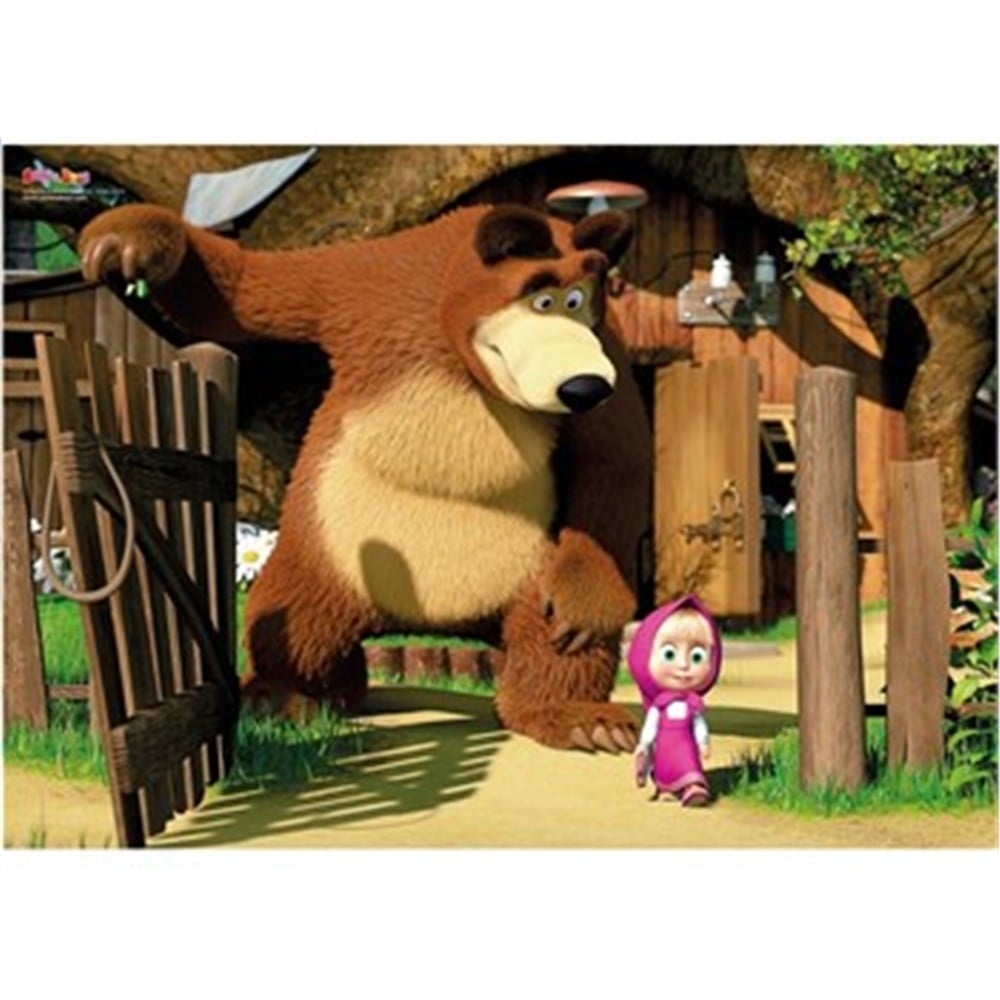 Puzzle 104 Maxi Masha İle Koca Ayı