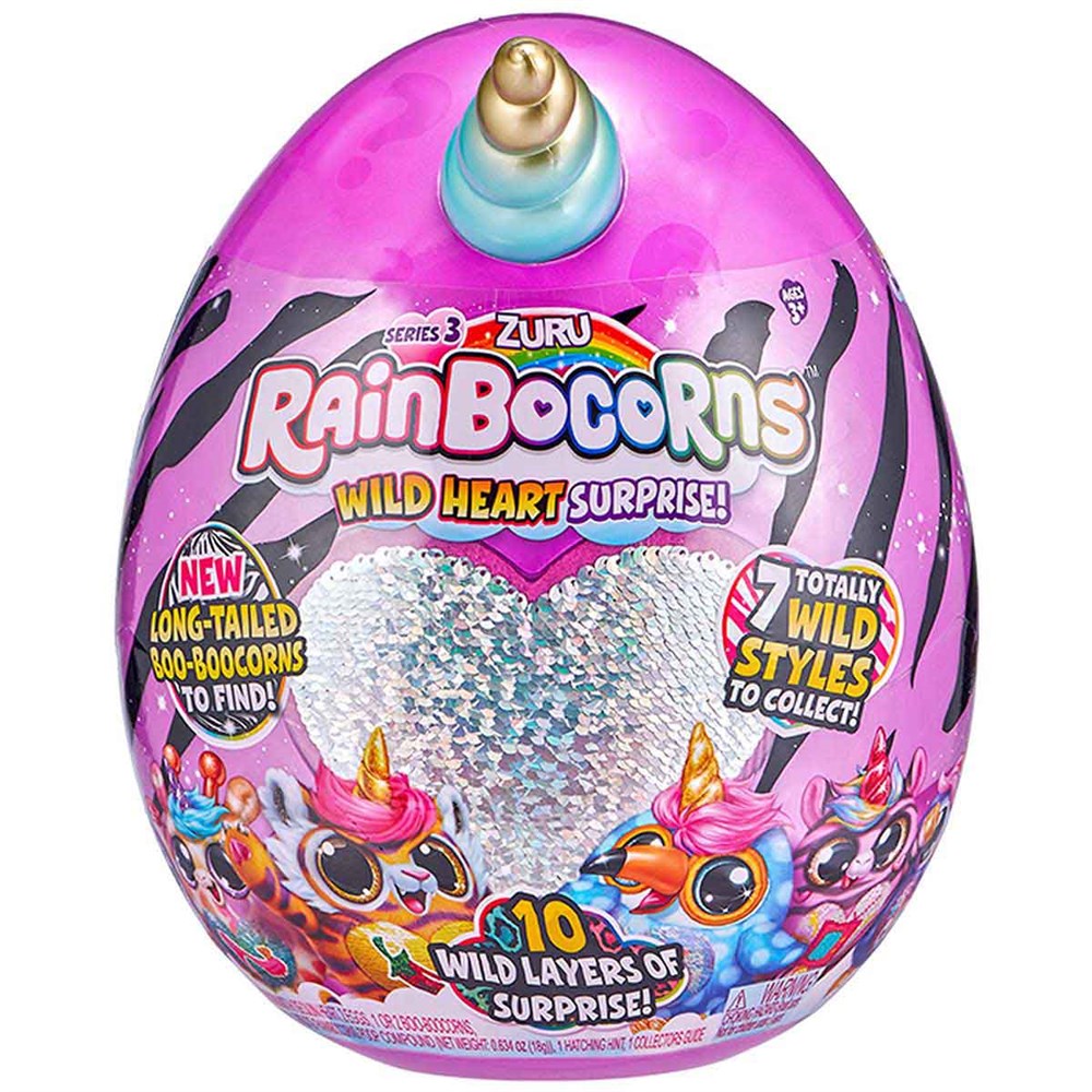 Rainbocorns Wild Heart Süpriz Gümüş Kalp Yumurta S3 RAR05000 Rainbocorns RAR05000 GK