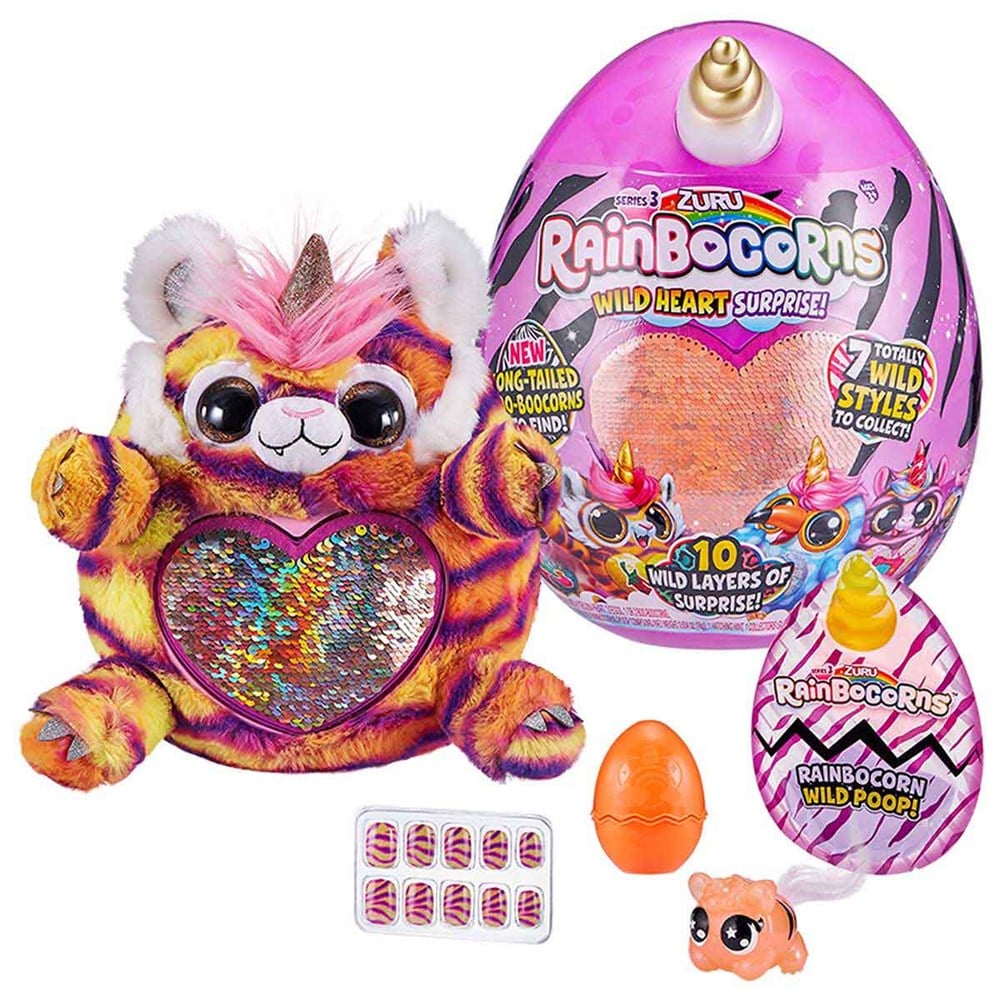 Rainbocorns Wild Heart Sürpriz Turuncu Kalp Yumurta S3 RAR05000 Rainbocorns RAR05000 TK