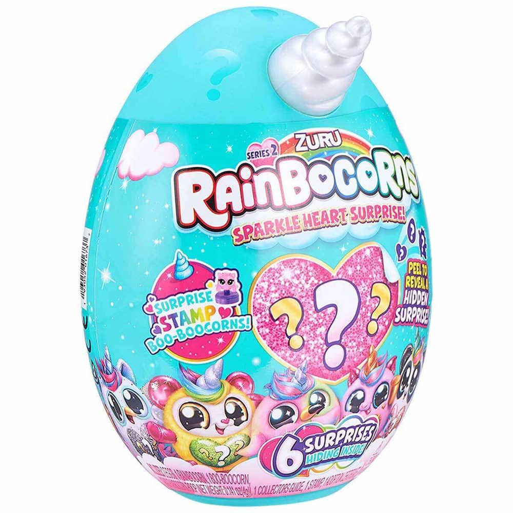 Rainbocorns Beyaz Mini Işıltılı Kalp Sürprizi S2 RAR07000 Rainbocorns RAR07000 BY