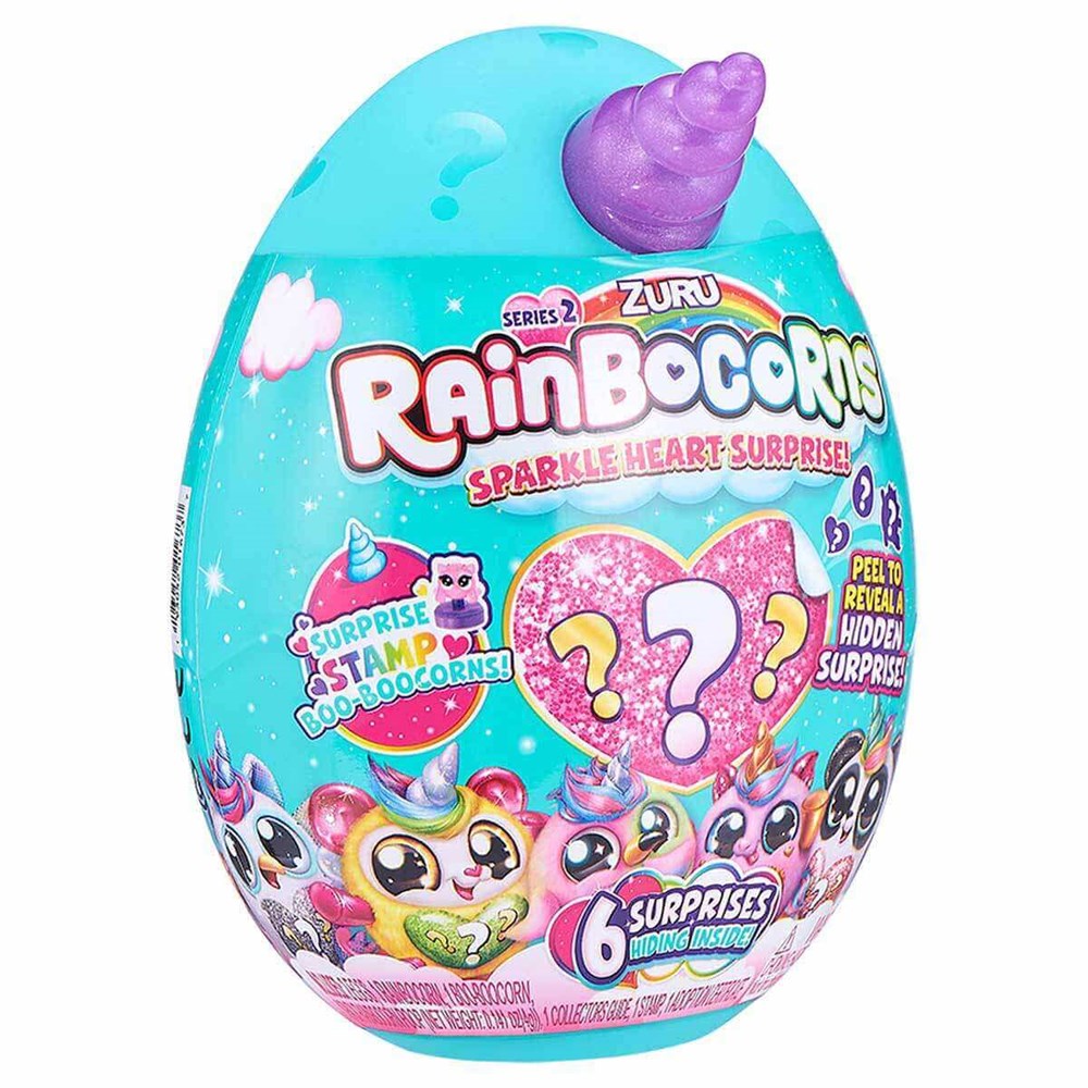 Rainbocorns Mor Mini Işıltılı Kalp Sürprizi S2 RAR07000 Rainbocorns RAR07000 MR