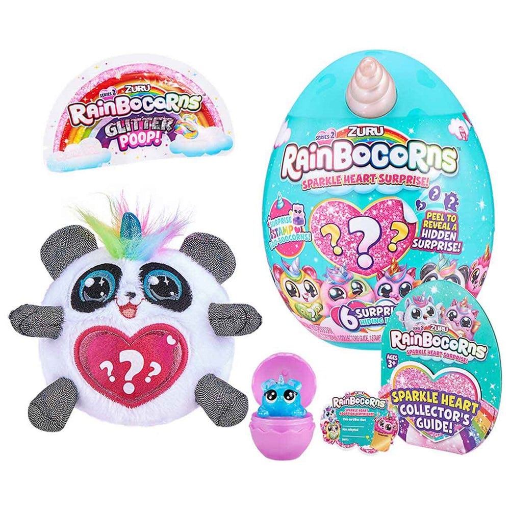 Rainbocorns Pembe Mini Işıltılı Kalp Sürprizi S2 RAR07000 Rainbocorns RAR07000 PB