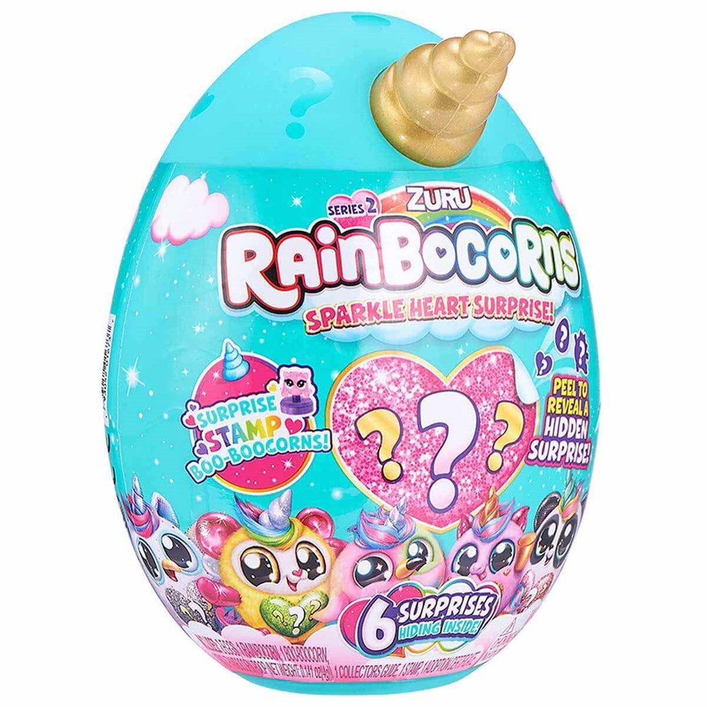 Rainbocorns Sarı Mini Işıltılı Kalp Sürprizi S2 RAR07000 Rainbocorns RAR07000 SR