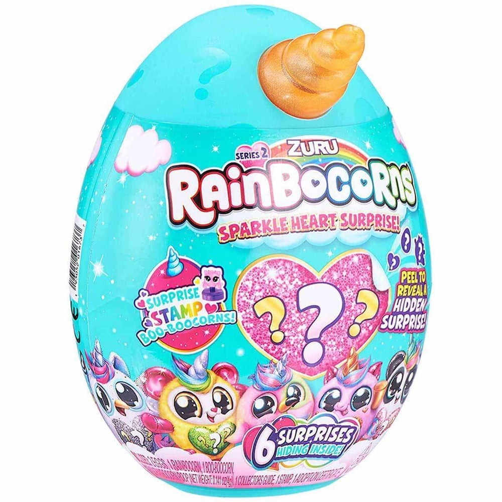 Rainbocorns Turuncu Mini Işıltılı Kalp Sürprizi S2 RAR07000 Rainbocorns RAR07000 TR