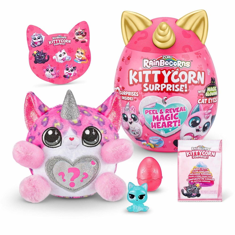 Rainbocorns Kittycorn Mini Sürpriz Sarı Boynuz RAR16000 Rainbocorns RAR16000 S