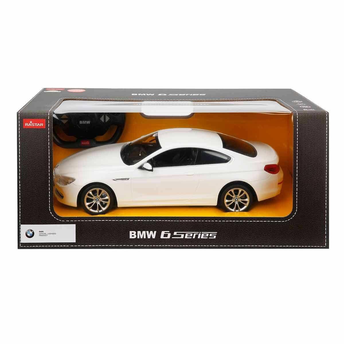 Rastar 1:14 Uzaktan Kumandalı BMW 6 Araba 34 cm Beyaz Rastar S01042600