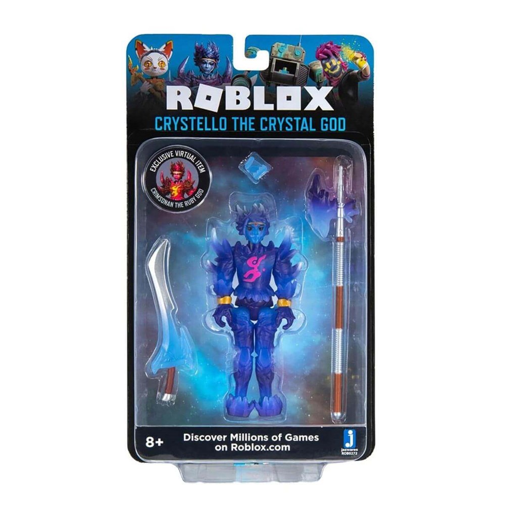 Roblox Imagination Figür Paketi RBL36000 - Crystello The Crytal God Roblox RBL36000 CC