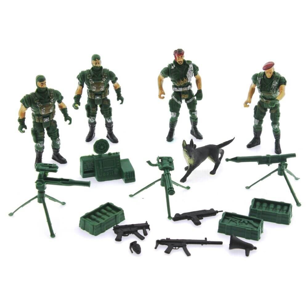 Kahraman Askerler Poşette Figür Set Samatlı BIG066824