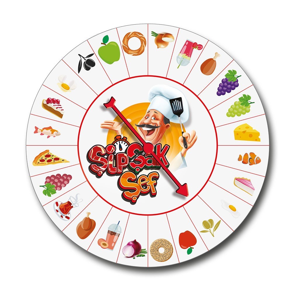 Şip Şak Şef Eğitici Eğlenceli Kutu Oyunu Samatlı SMTL 72609