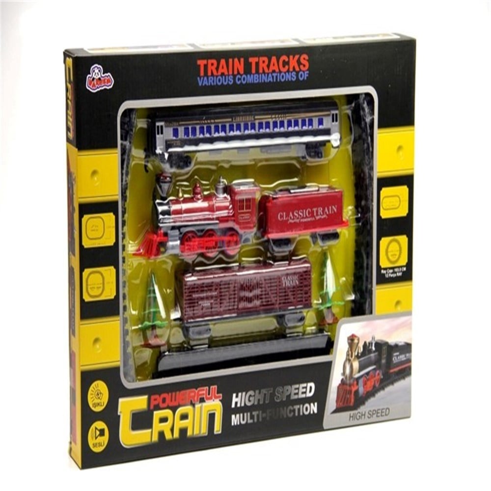 Sesli Işıklı Gerçekçi Model Tren Set
