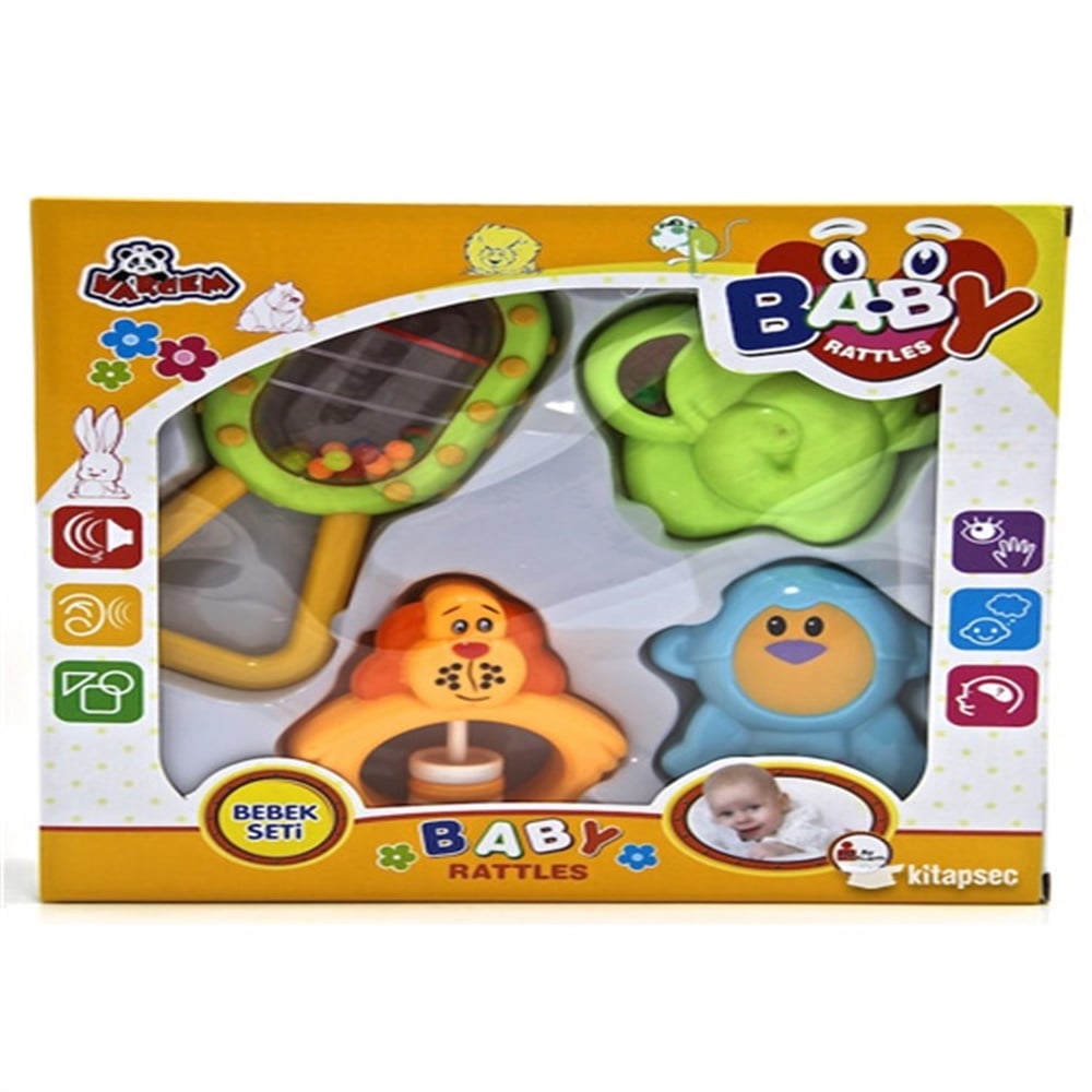 Sevimli Çıngırak Seti 4 Parça