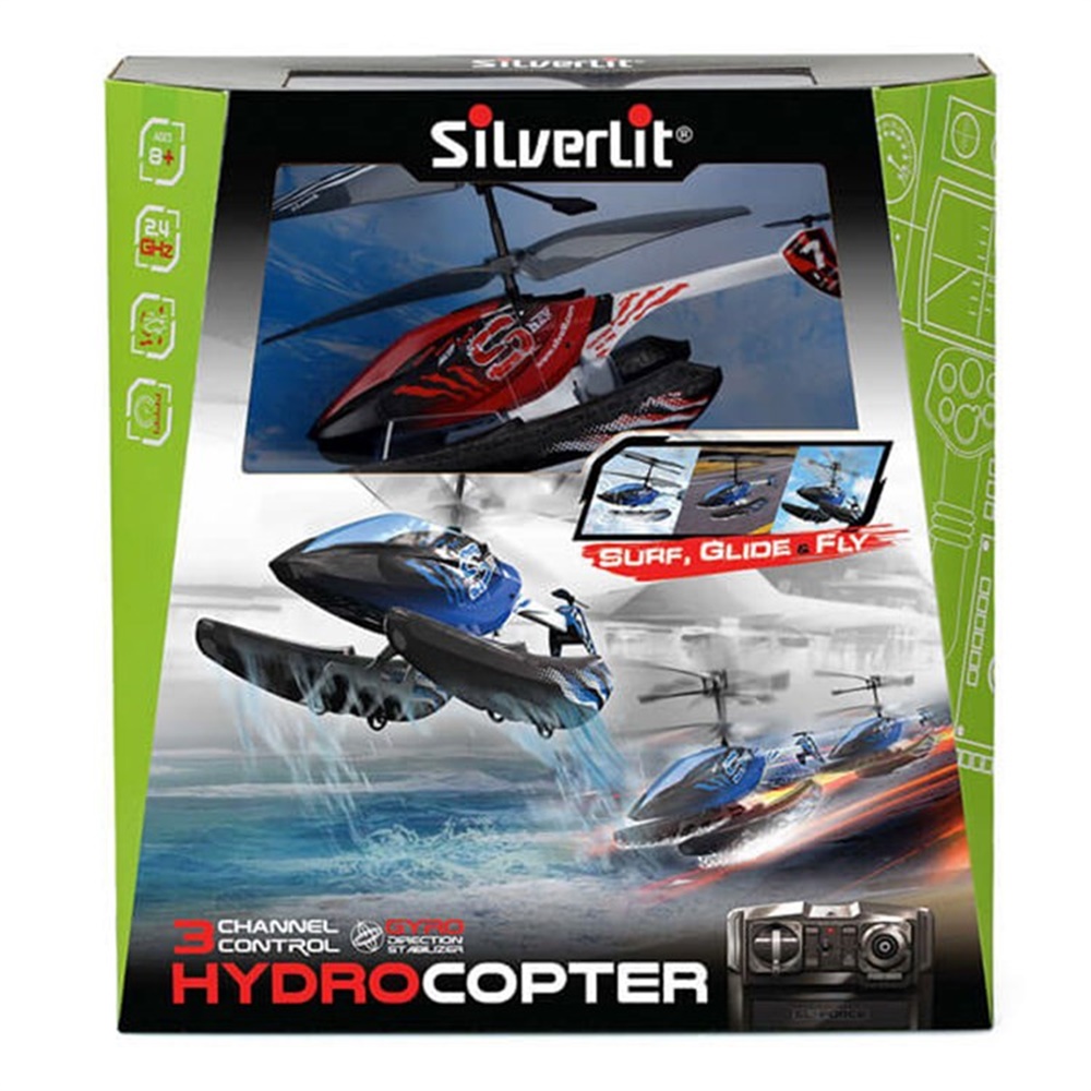SILVERLIT HYDROCOPTER U.K. HELIKOPTER 2.4G - 3CH GYRO