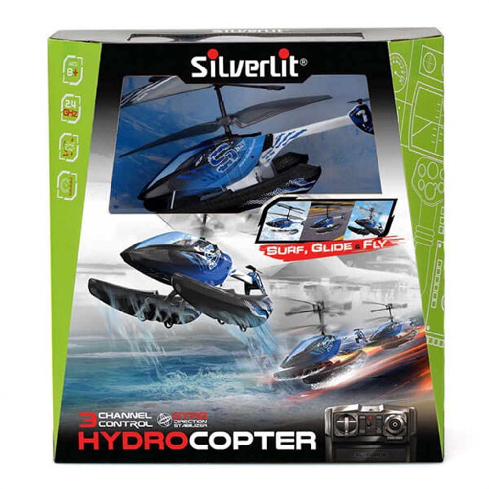 SILVERLIT HYDROCOPTER U.K. HELIKOPTER 2.4G - 3CH GYRO