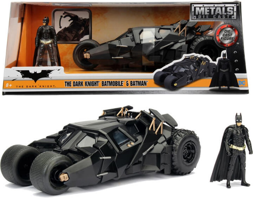 1:24 Batman The Dark Night Batmobile Simba SMB 253215005