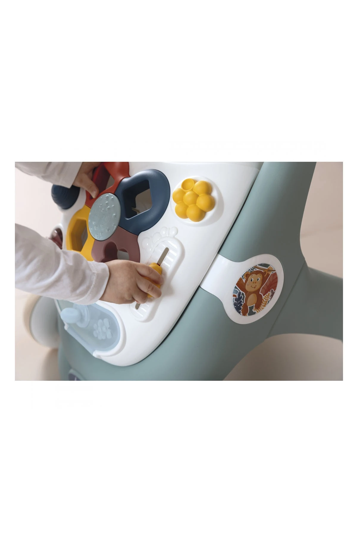 Little Smoby 3'ü 1 arada Eğitici ve Öğretici Eğlenceli Trotty Yürüme Arkadaşı Simba SMB 7600140304