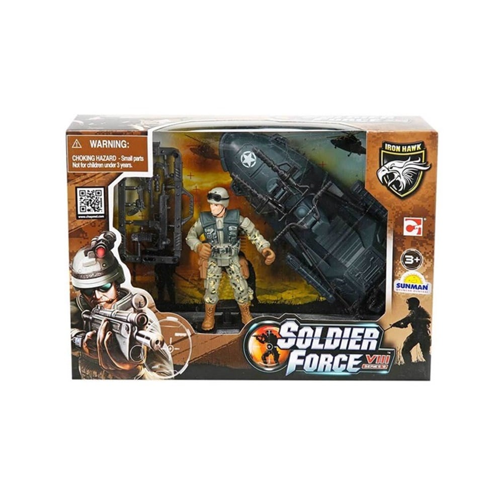 Soldier Force VIII Askeri Araçlı Oyun Seti