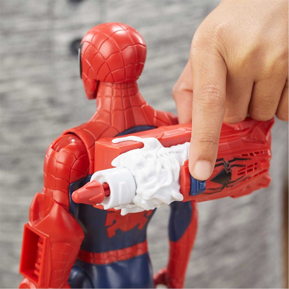 Spiderman Titan Hero Power Fx Spiderman Figür 30 cm E3552 Spiderman E3552
