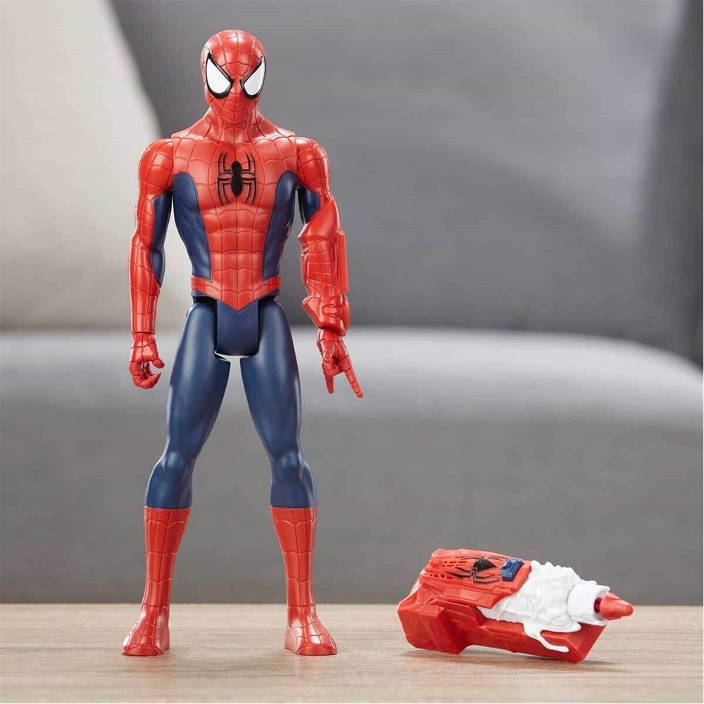 Spiderman Titan Hero Power Fx Spiderman Figür 30 cm E3552 Spiderman E3552
