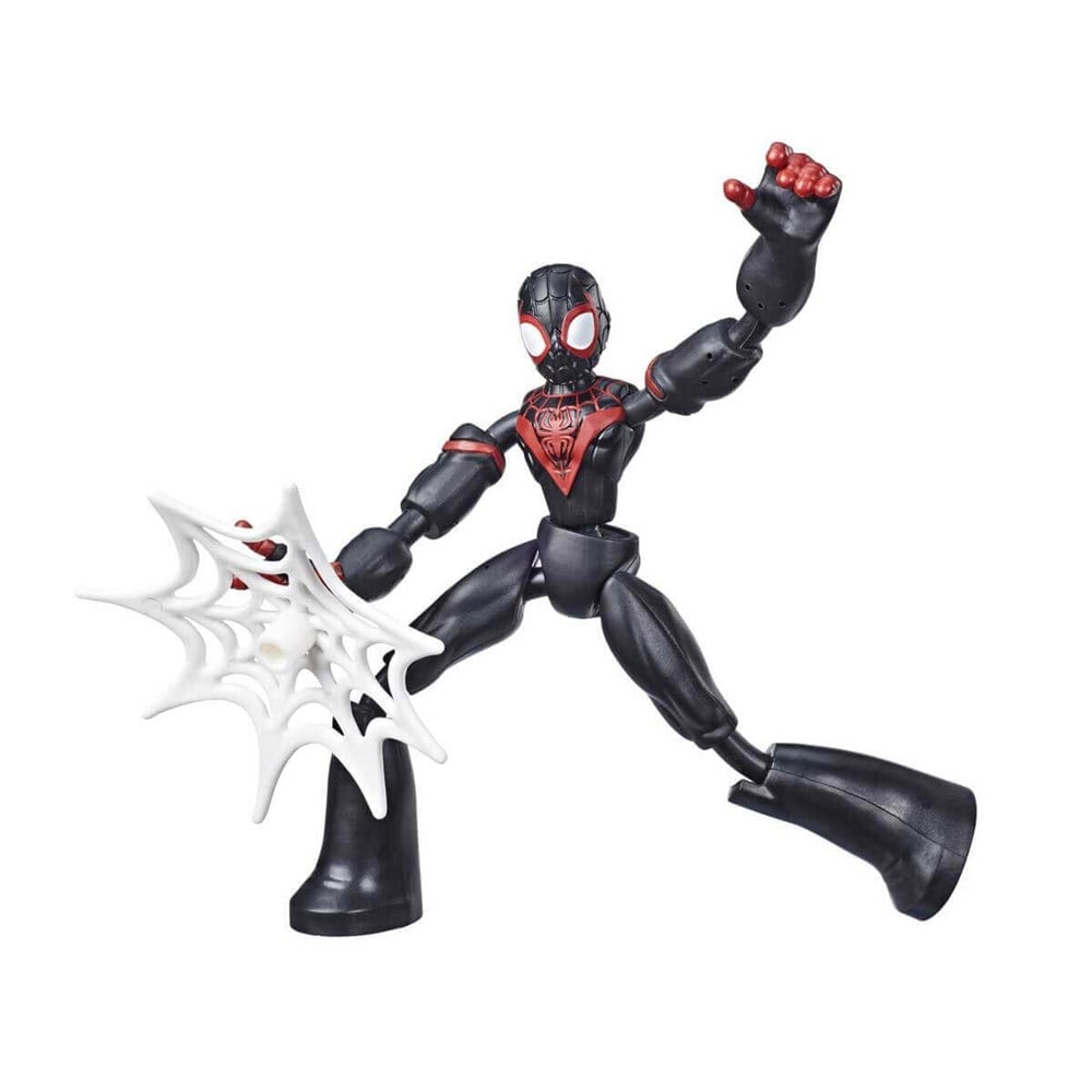 Spiderman Bend Flex Miles Morales Figür E7687-E7335 Spiderman E7335
