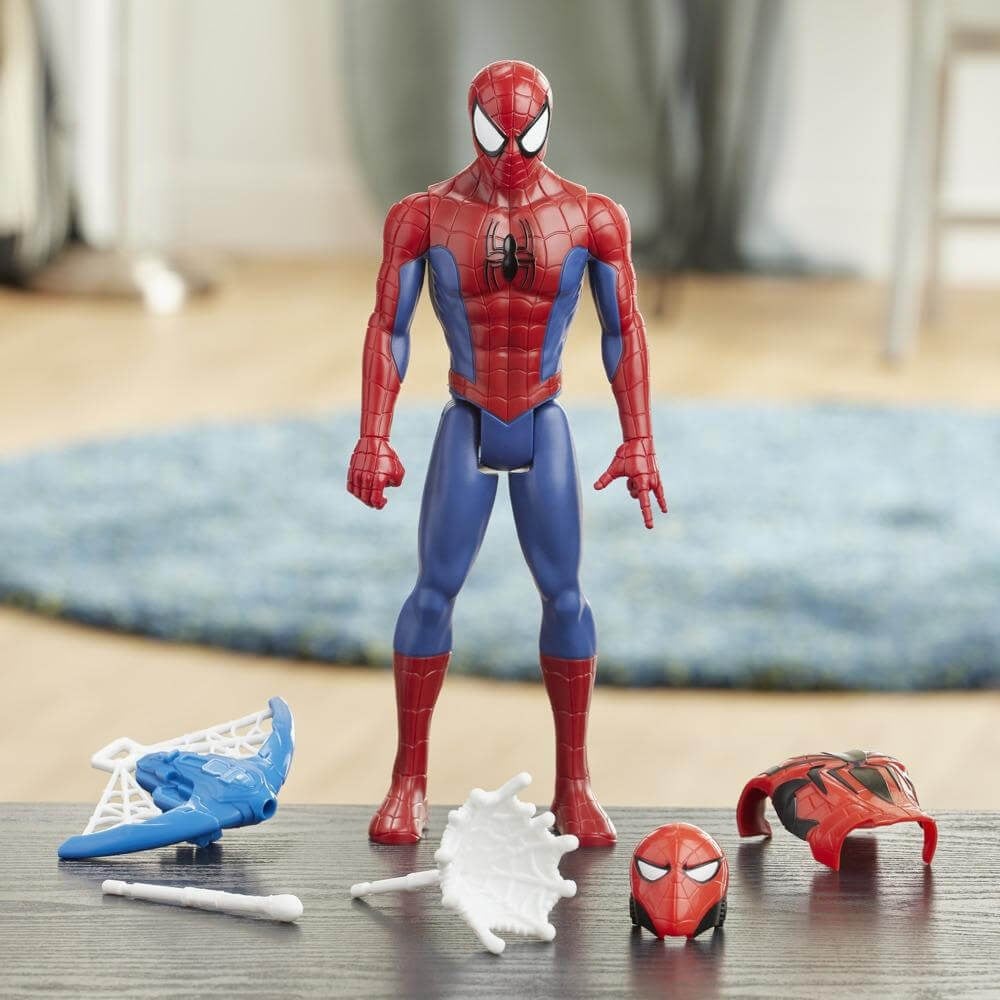 Spiderman Titan Hero Blast Gear Figür E7344 Spiderman E7344
