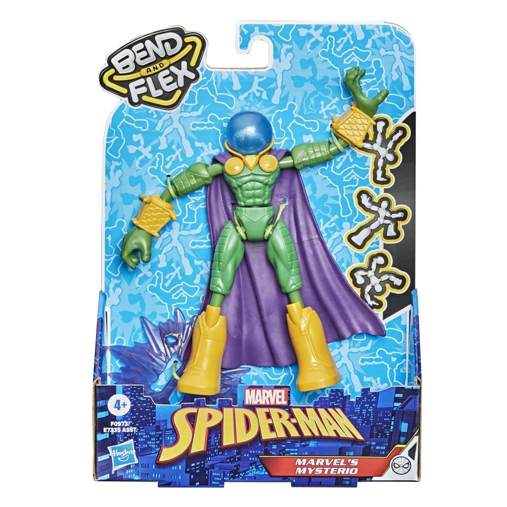 Spiderman Bend Flex Mysterio Figür F0973 Spiderman F0973
