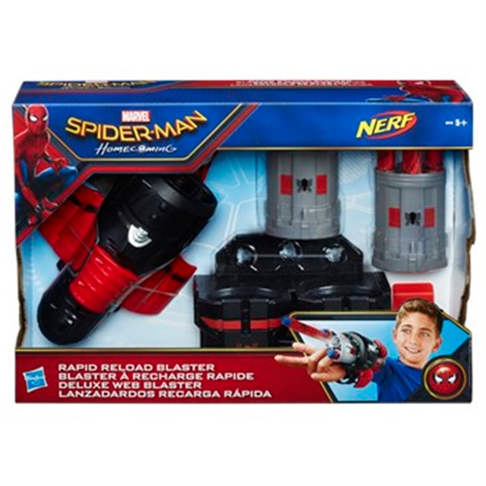 Spiderman Eve Dönüş Süper Dart Fırlatıcı B9702