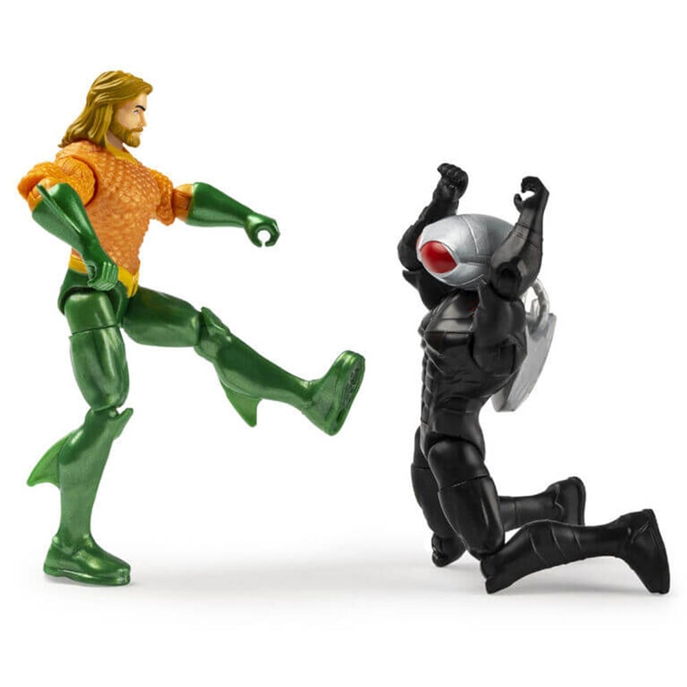 Spin Master Dc Comics Sürpriz Aksesuarlı Figürler Aquaman & Black Manta 20124768 Spin Master 20124768