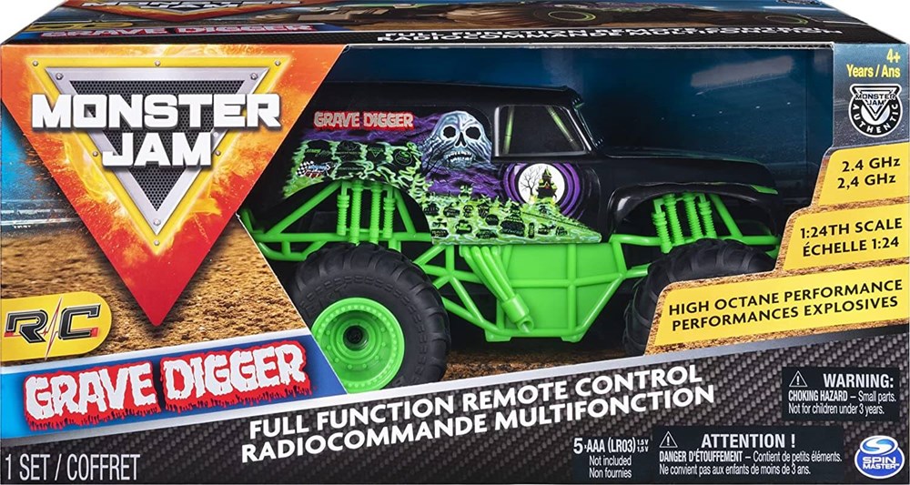 SPIN MASTER MONSTER JAM 1:24 UZAKTAN KUMANDALI MUTT DALMATION Spin Master SPIN 6044955