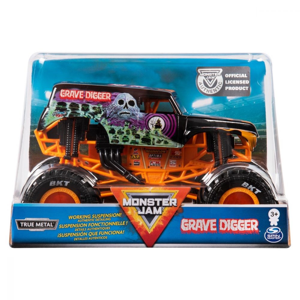 Monster Jam 1:24 Kamyon Grave Digger C3 6044869-20106673 Spin Master SPM 20106673
