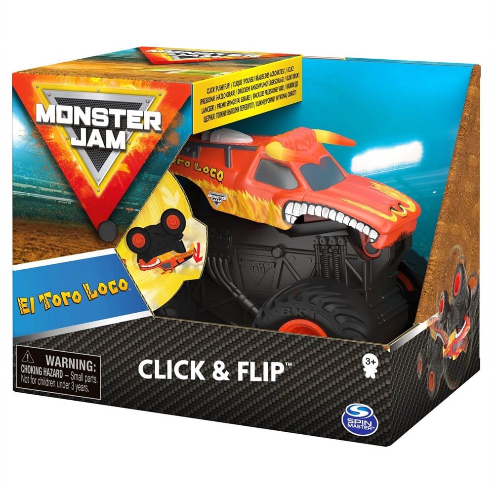 Monster Jam 1:43 Kükreyen Araçlar El Toro Loco 20128662 Spin Master SPM 20128662