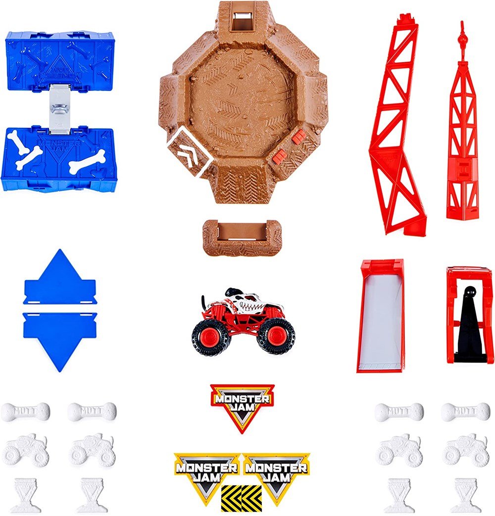 Monster Jam 1:64 Oyun Seti Blastin Bones 6045029-20129455 Spin Master SPM 20129455