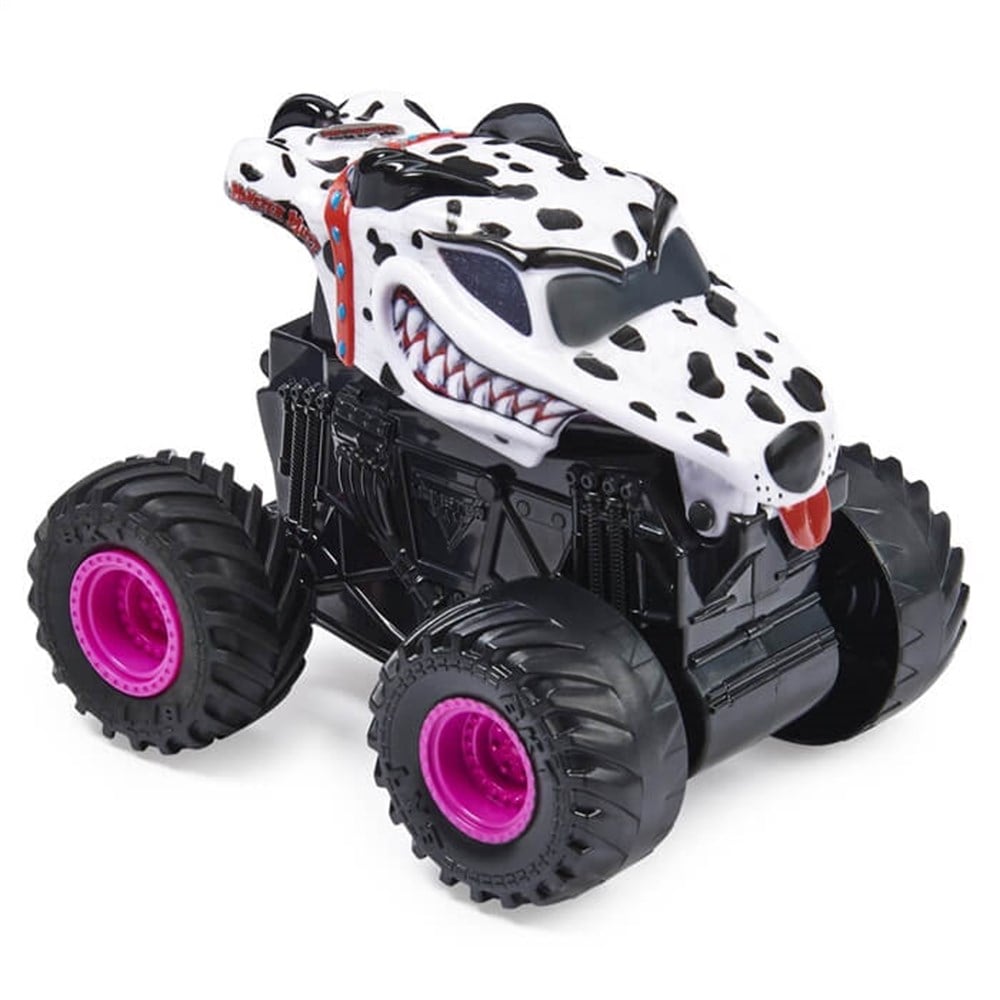 Monster Jam 1:43 Kükreyen Araçlar Mutt Dalmatian 20130392 Spin Master SPM 20130392