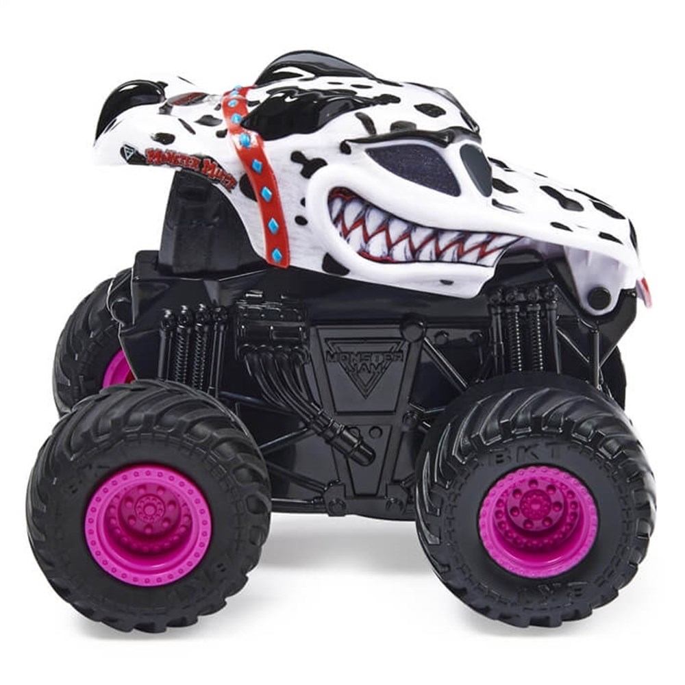 Monster Jam 1:43 Kükreyen Araçlar Mutt Dalmatian 20130392 Spin Master SPM 20130392