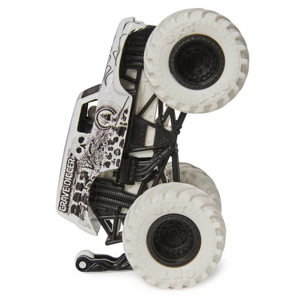 Monster Jam 1:64 Araçlar White Grave Digger 20130612 Spin Master SPM 20130612