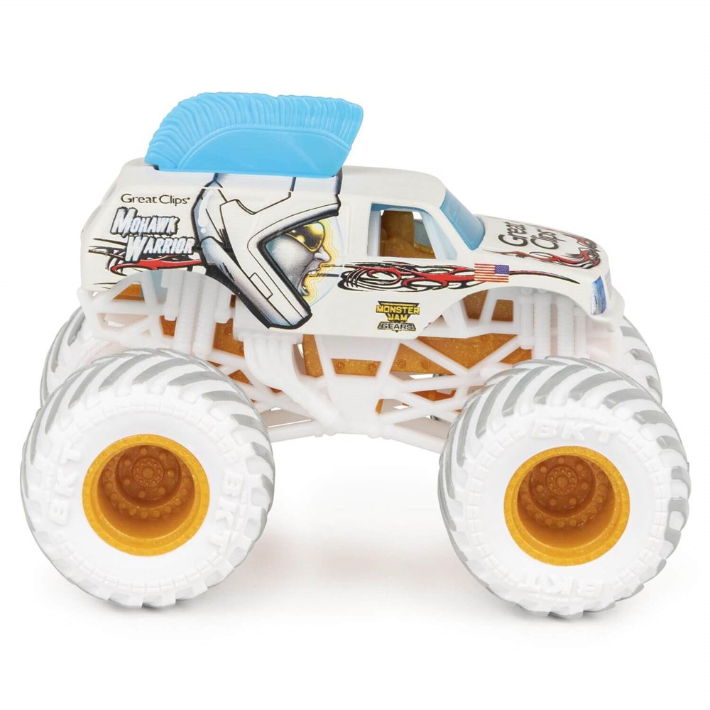 Monster Jam 1:64 Dişli Araçlar Mohawk Warrior 20132943 Spin Master SPM 20132943