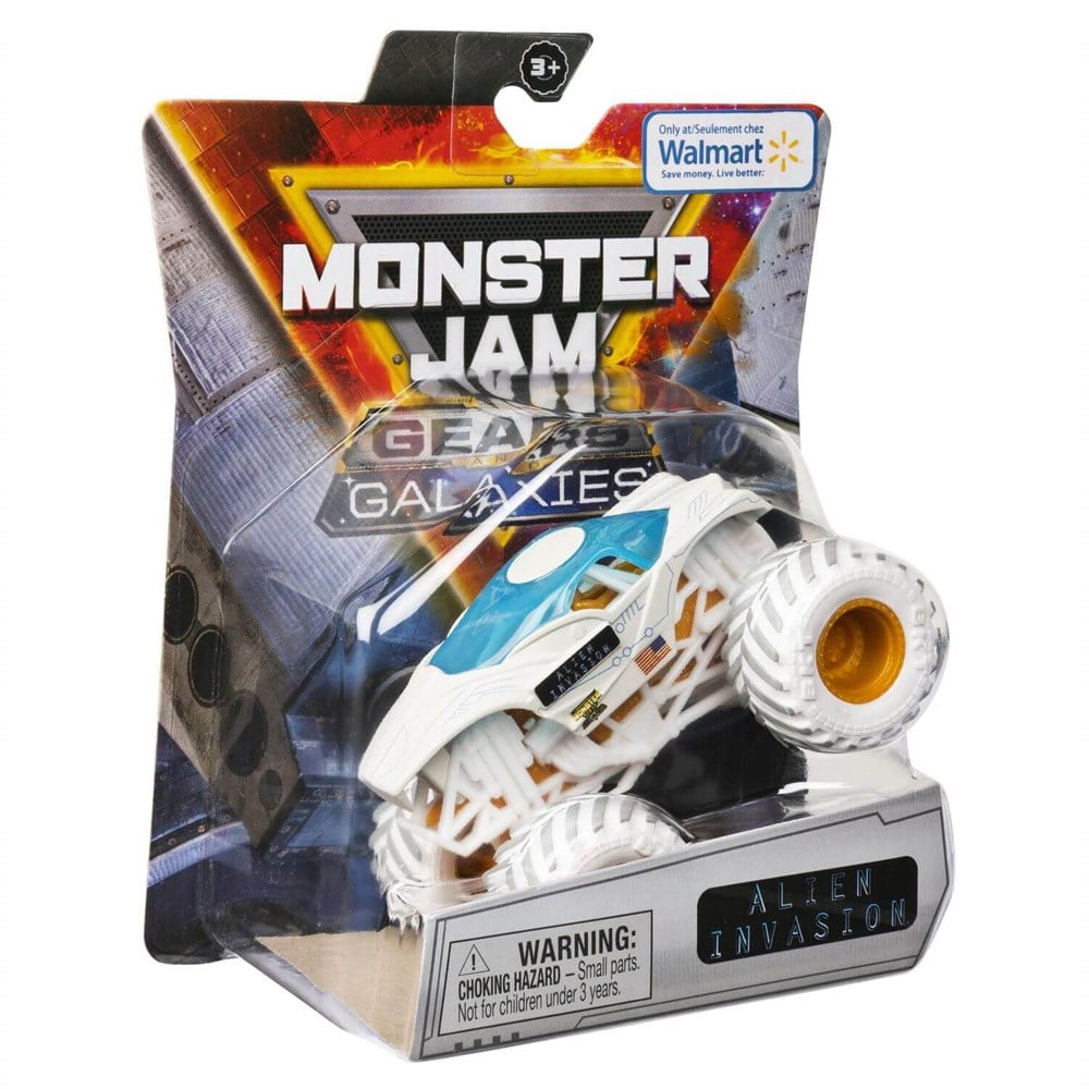Monster Jam 1:64 Dişli Araçlar Alien Invasion 20132944 Spin Master SPM 20132944