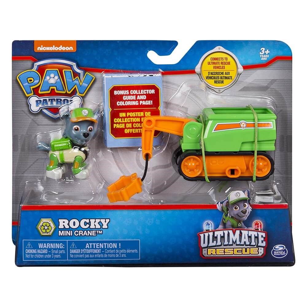 Paw Patrol Özel Görev Araçları Rocky Mini Crane 20101482 Spin Master SPN 20101482