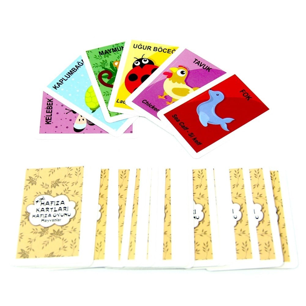 Star Mini Hafıza Oyun Kartları Star 1066430