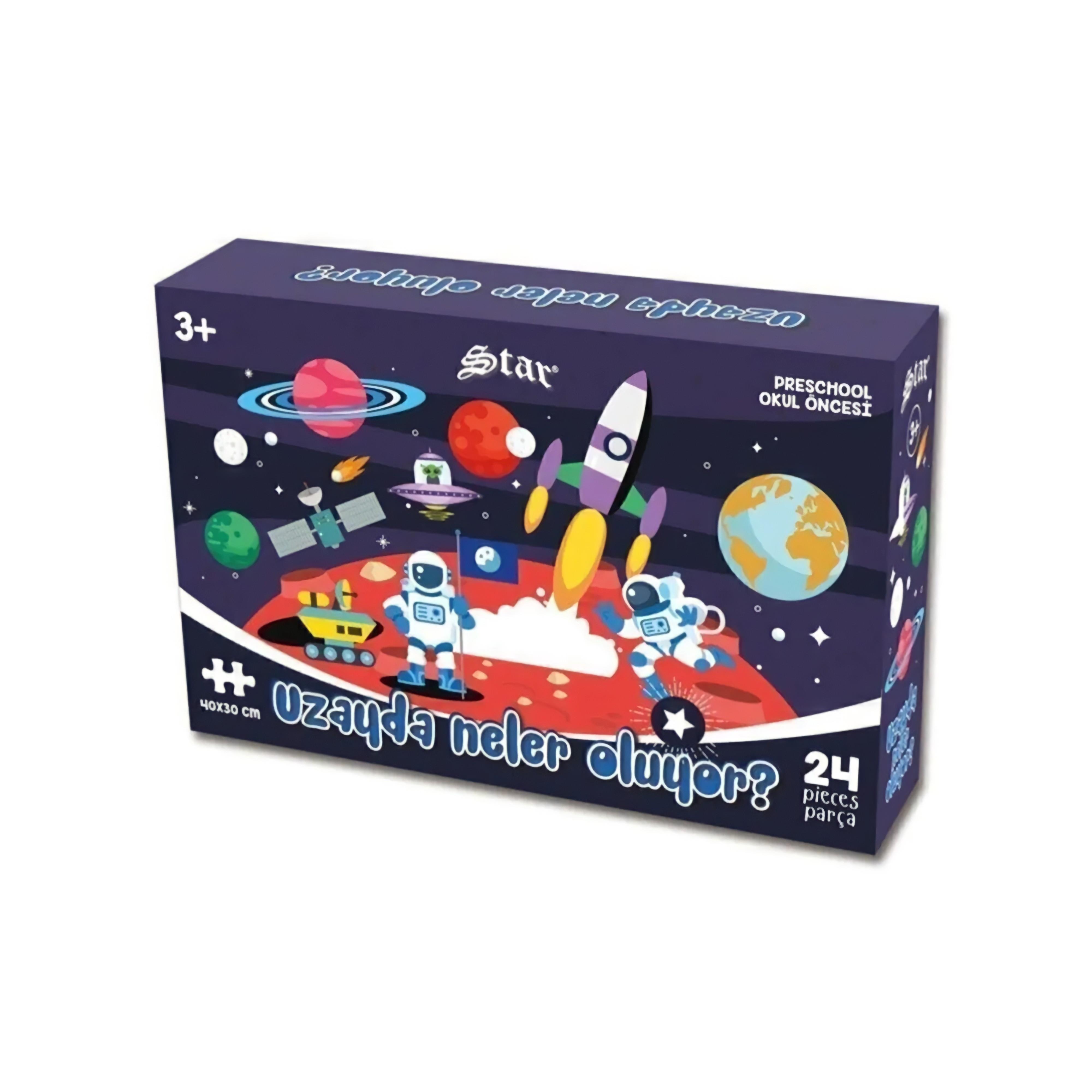 Uzayda Neler Oluyor Puzzle 24 Parça Star STR UY 001